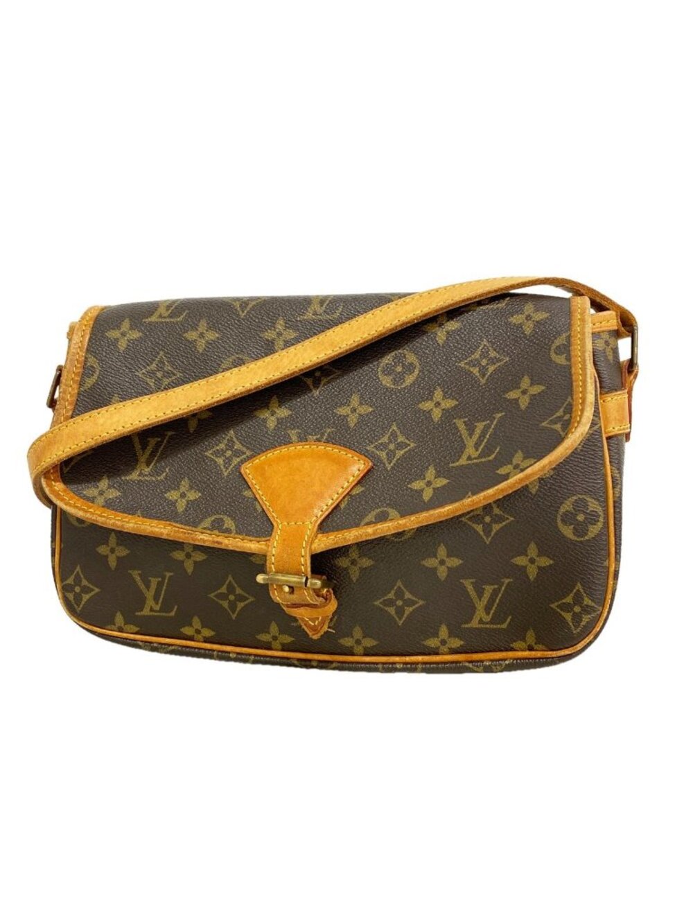 Louis Vuitton Shoulder Bag Monogram Solonge Brown